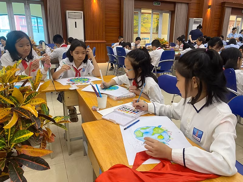 2023年《我眼里的丹麦》画画比赛正式启动 ảnh 1