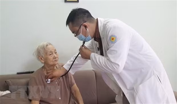 胡志明市将免费为高龄老人体检 ảnh 1