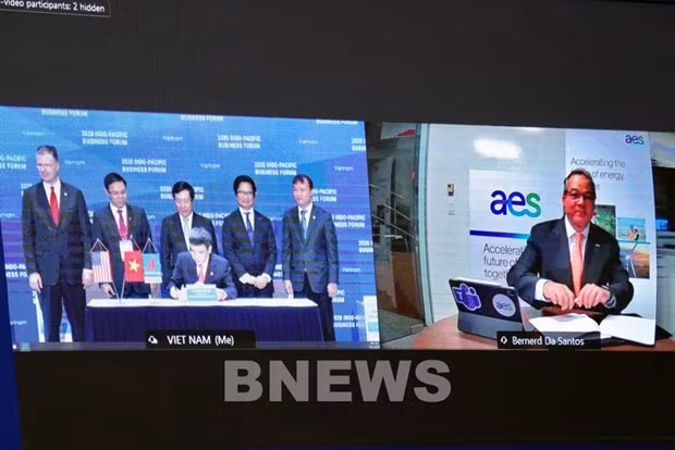 PV Gas与AES签署山美液化天然气储运调峰中心项目协议 ảnh 1 PV Gas与AES签署山美液化天然气储运调峰中心项目协议 ảnh 1