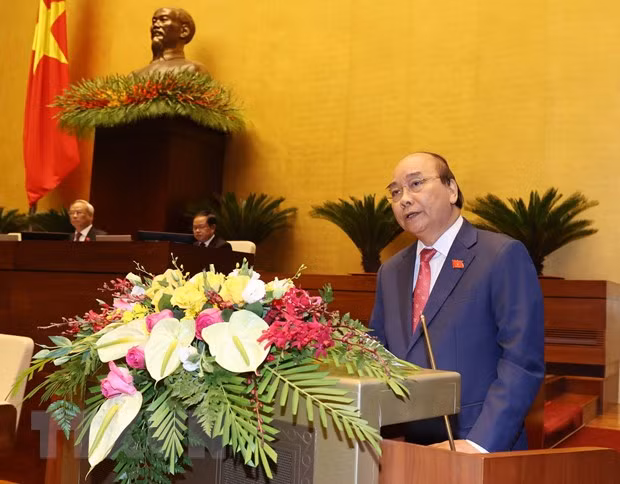 越南第十四届国会第十次会议:团结一心共同努力实现经济社会发展目标 ảnh 1