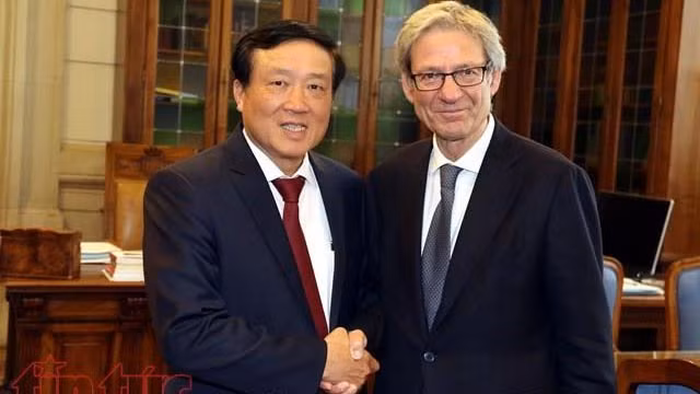 越南最高人民法院院长阮和平对意大利进行工作访问 ảnh 1 越南最高人民法院院长阮和平对意大利进行工作访问 ảnh 1