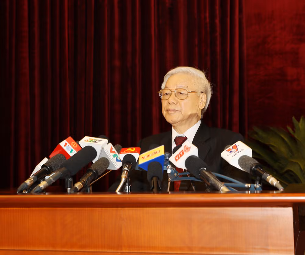 越共第十二届五中全会落幕 发布三项经济决议 ảnh 6