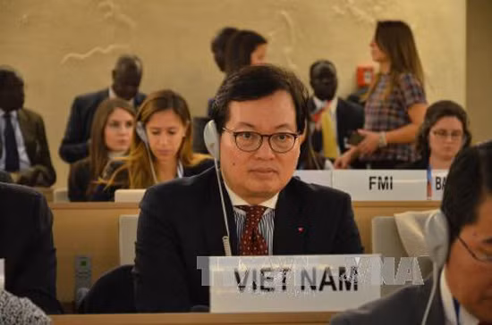 越南常驻联合国日内瓦办事处代表团为议联亚太地区专题会议做准备 ảnh 1 越南常驻联合国日内瓦办事处代表团为议联亚太地区专题会议做准备 ảnh 1