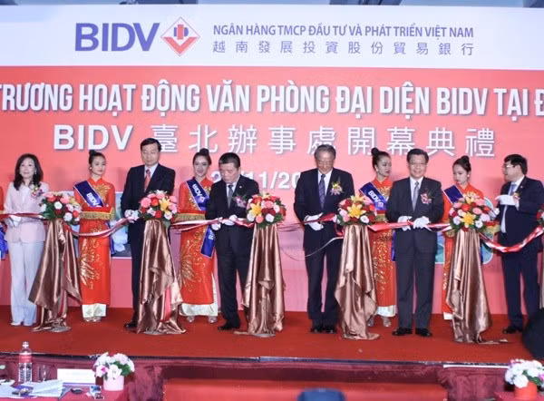 越南投资发展银行在台北开设办事处 ảnh 1