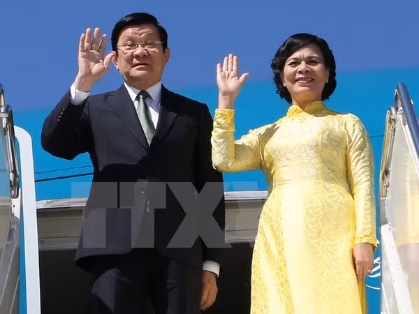 越南国家主席张晋创对德国进行国事访问 ảnh 1