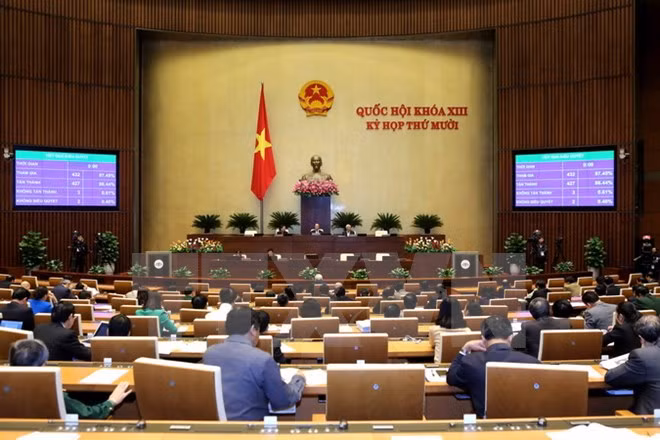 越南第十三届国会第十次会议发表第二十八号公报 ảnh 1 越南第十三届国会第十次会议发表第二十八号公报 ảnh 1
