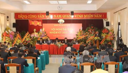 2015-2020年任期越共海外事务党委大会在河内召开 ảnh 2