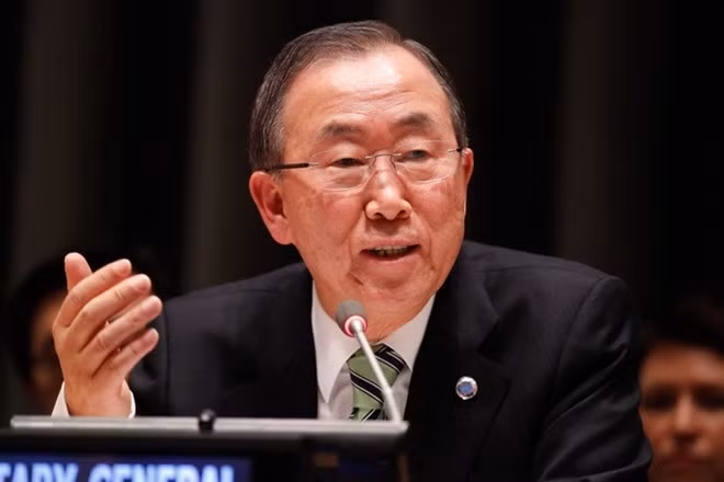 联合国秘书长潘基文呼吁东海争端有关各方恪守国际法 ảnh 1
