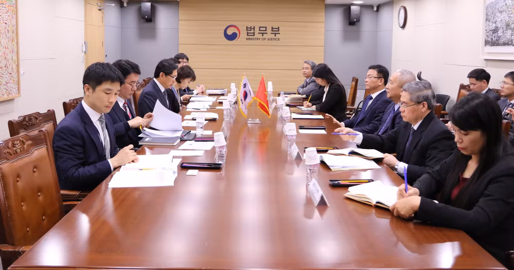 韩国与越南推动司法和立法领域的合作 ảnh 1