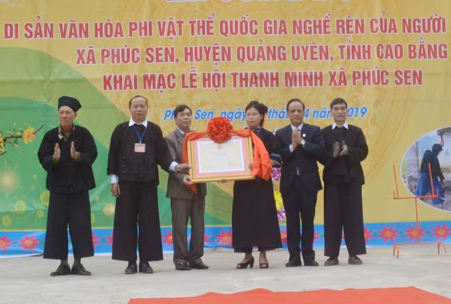高平省侬族的打铁业 ảnh 1