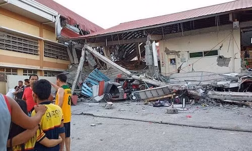 菲律宾中部发生6.3级地震 至少9人死亡 ảnh 1