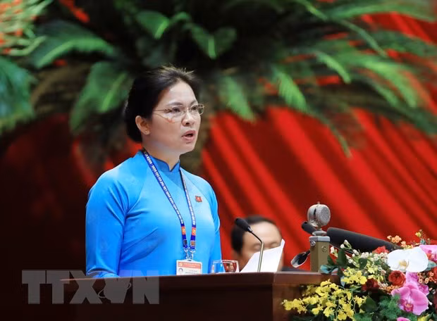 越共十三大：为妇女对国家的发展事业做出贡献创造便利条件 ảnh 2