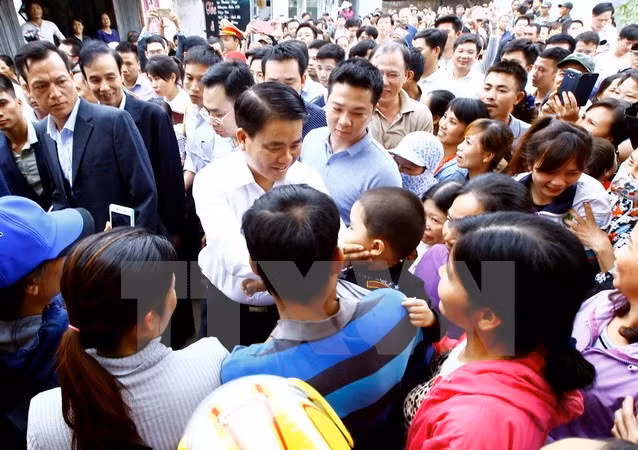 河内市公安机关起诉同心乡非法拘禁人员案件 ảnh 1