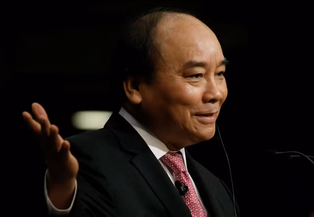 日本媒体密集报道阮春福在“亚洲未来”国会会议和越南投资促进会上的讲话 ảnh 1