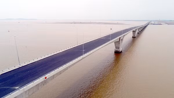 越南最长的跨海大桥将于今年9月投入使用 ảnh 1 越南最长的跨海大桥将于今年9月投入使用 ảnh 1
