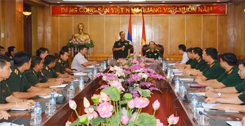 越老两国军队青年加强合作 ảnh 1