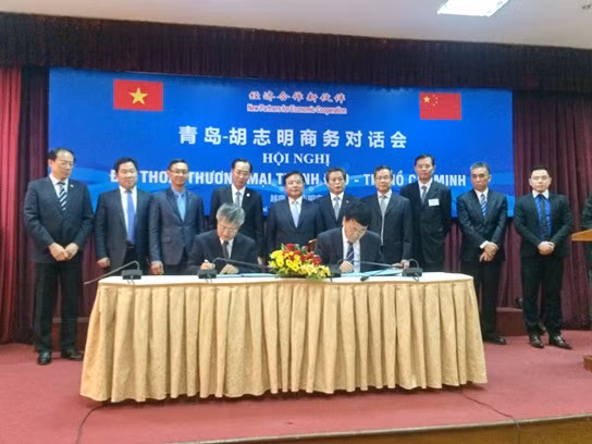 越南与中国促进经贸合作关系 ảnh 1