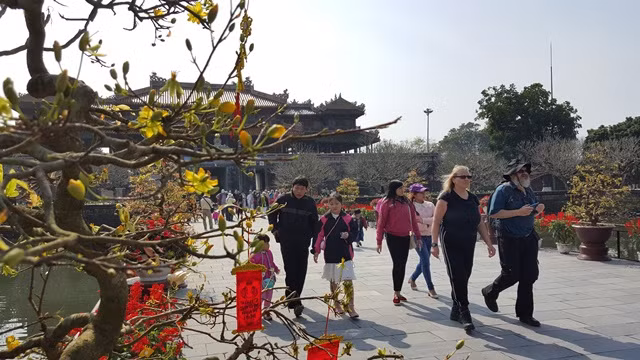 越南承天顺化省接待游客量约达150万人次 ảnh 1