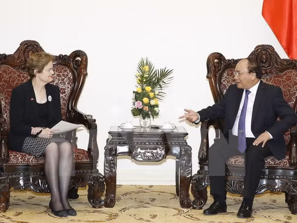 越南政府总理阮春福会见澳大利亚总理特使 ảnh 1 越南政府总理阮春福会见澳大利亚总理特使 ảnh 1