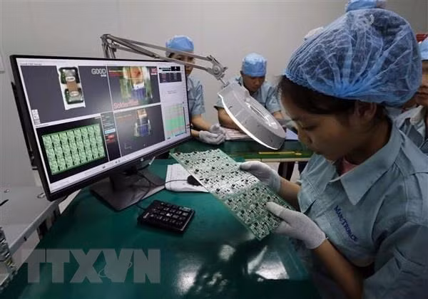 尽管疫情爆发外资依然不断涌入越南电子产业 ảnh 1 尽管疫情爆发外资依然不断涌入越南电子产业 ảnh 1