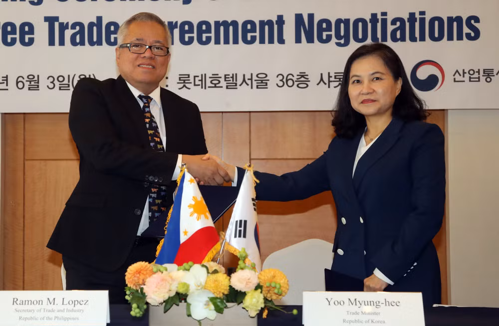 韩国促进与东盟各成员国自贸协定谈判 ảnh 1 韩国促进与东盟各成员国自贸协定谈判 ảnh 1