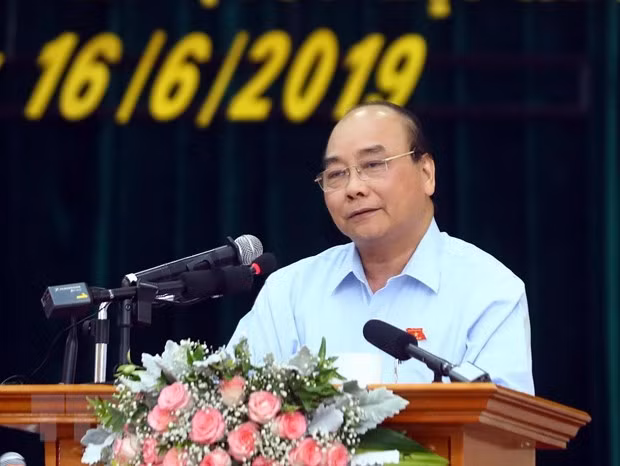 阮春福:将反腐败斗争视为必须抓好的重大政治任务 ảnh 1 阮春福:将反腐败斗争视为必须抓好的重大政治任务 ảnh 1