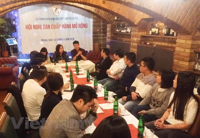 旅捷越南青年大学生为旅捷越南人社群各项活动做出积极贡献 ảnh 1