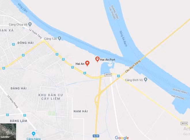 外籍船员在船靠泊海防市海安港前死亡 ảnh 1