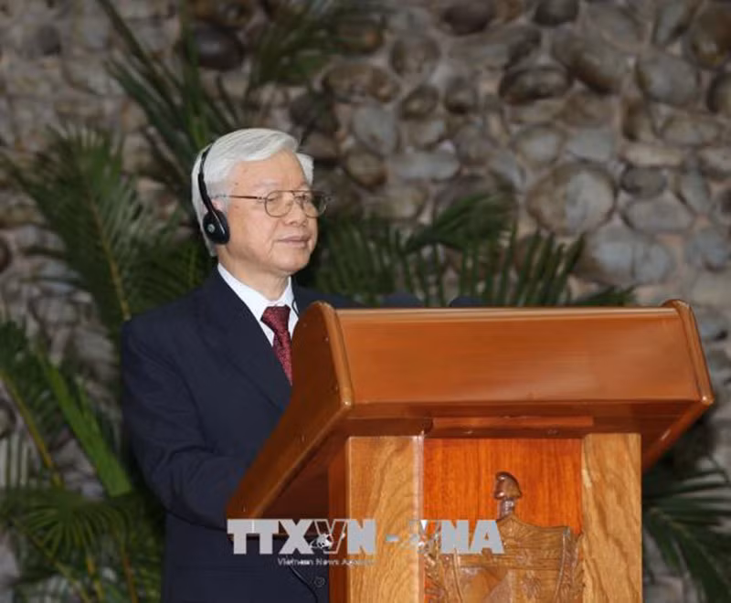 越共中央总书记阮富仲:继续谱写越古关系的新篇章 ảnh 1 越共中央总书记阮富仲:继续谱写越古关系的新篇章 ảnh 1