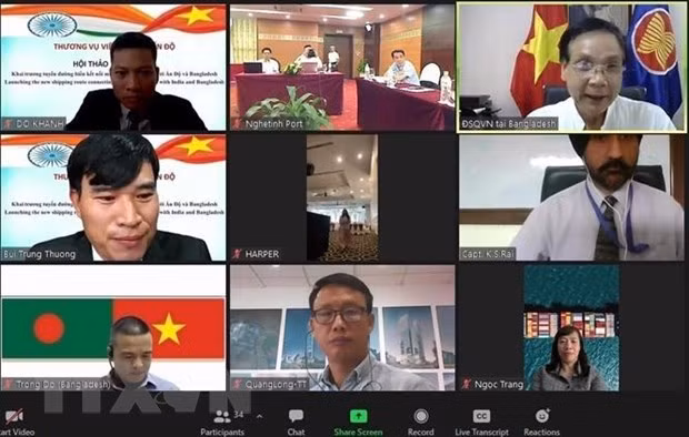 连接越南中部与印度的航运通道正式开通 ảnh 2 连接越南中部与印度的航运通道正式开通 ảnh 2