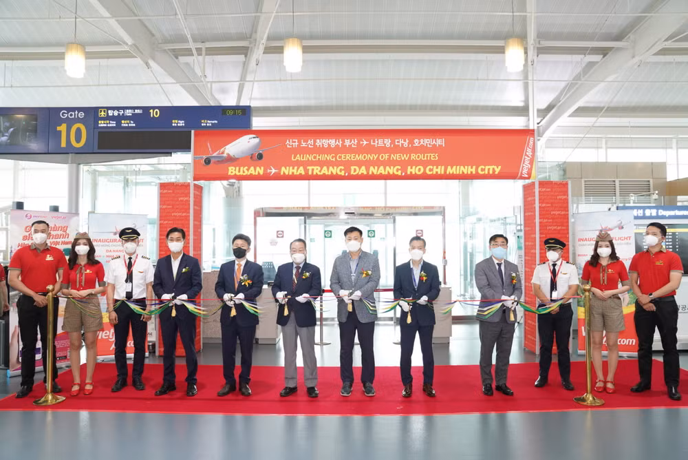 越捷航空开通胡志明市至韩国釜山新航线 ảnh 1 越捷航空开通胡志明市至韩国釜山新航线 ảnh 1