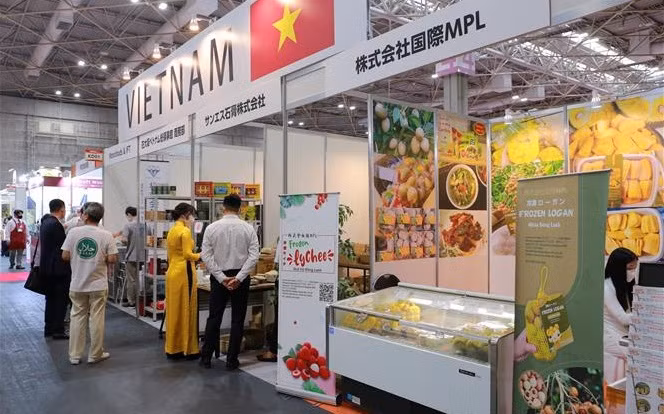 越南商品在日本关西国际食品饮料展上受青睐 ảnh 1