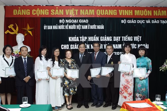 海外越南老师越语培训班开班 ảnh 1