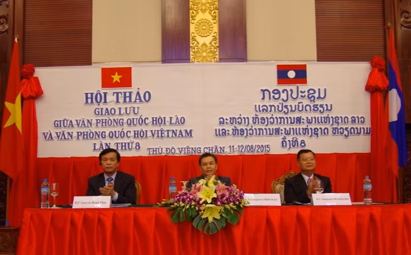 越老国会办公厅加强交流与合作 ảnh 1