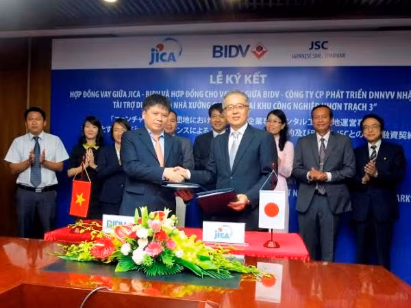 越南投发银行和日本国际协力机构向日本JSC公司提供优惠贷款 ảnh 1