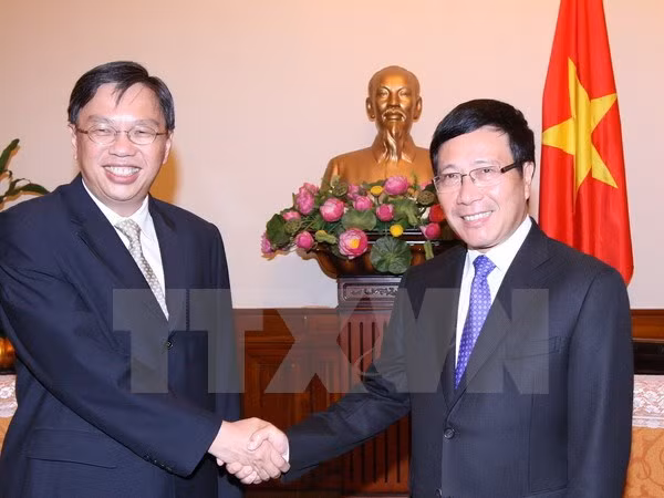越南和新加坡外交部举行第九次政治磋商 ảnh 1 越南和新加坡外交部举行第九次政治磋商 ảnh 1