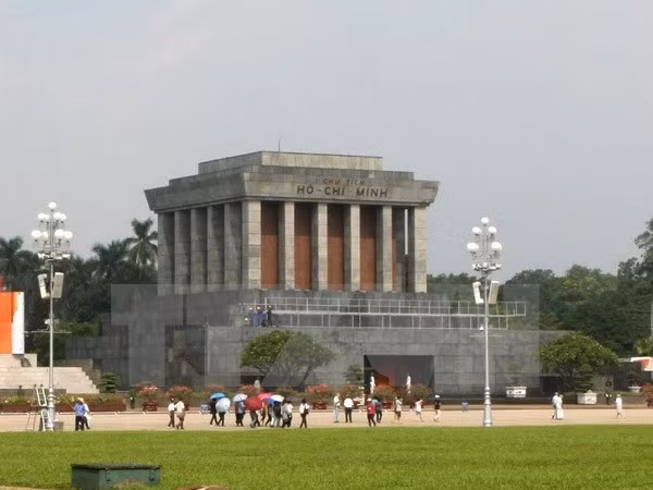 越南国家主席张晋创致信祝贺胡志明主席陵保卫司令部 ảnh 1