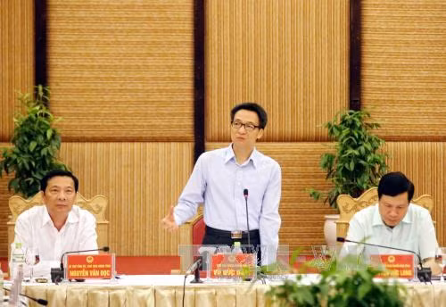 越南政府副总理武德儋赴广宁省调研 ảnh 1