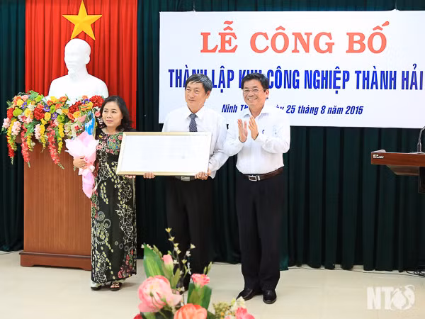 越南宁顺省成立城海工业区 ảnh 1