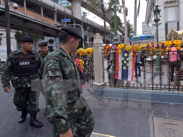 泰警方成功拆解曼谷主要干道附近发现的炸弹 ảnh 1