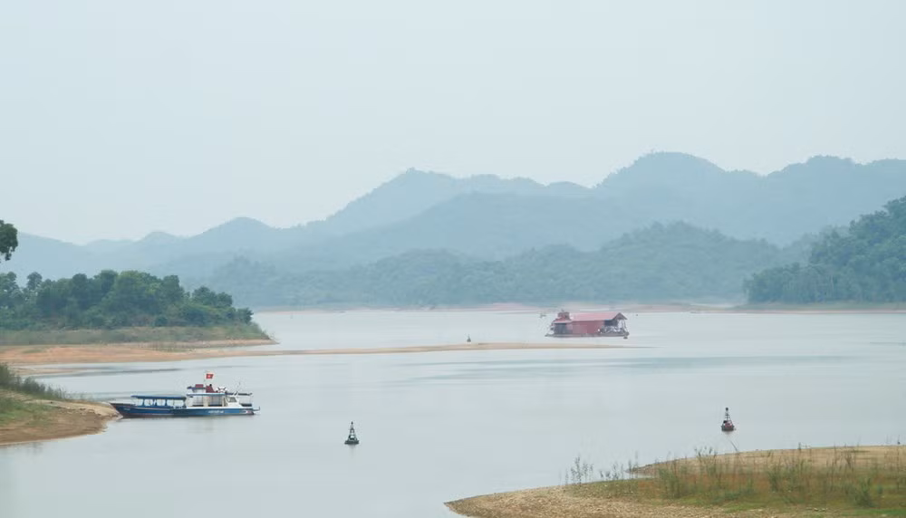 休闲佳地: 太原省谷山湖 ảnh 4