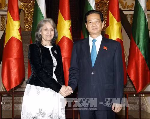 越南政府总理阮晋勇会见保加利亚副总统玛加丽塔•波波娃 ảnh 1 越南政府总理阮晋勇会见保加利亚副总统玛加丽塔•波波娃 ảnh 1