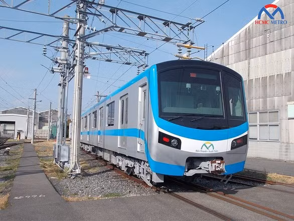 胡志明市地铁一号线首列车预计将于2020年10月抵达胡志明市 ảnh 1