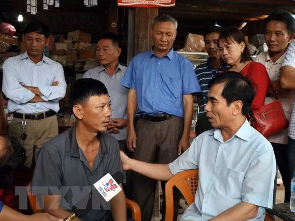 越南继续向老挝一水电站大坝坍塌受灾群众提供援助 ảnh 1 越南继续向老挝一水电站大坝坍塌受灾群众提供援助 ảnh 1