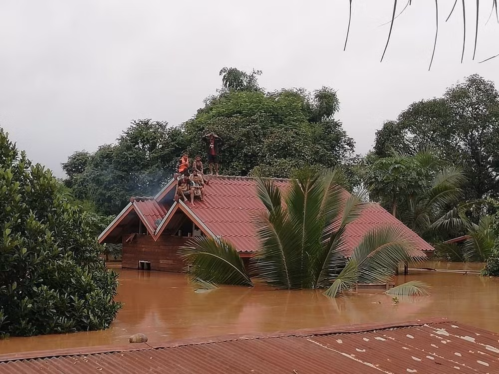 老挝桑片-桑南内水电站大坝坍塌事故对越南的影响不大 ảnh 1