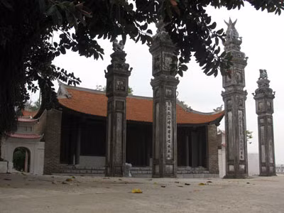 造访国家级特殊遗迹——占祠堂 ảnh 1