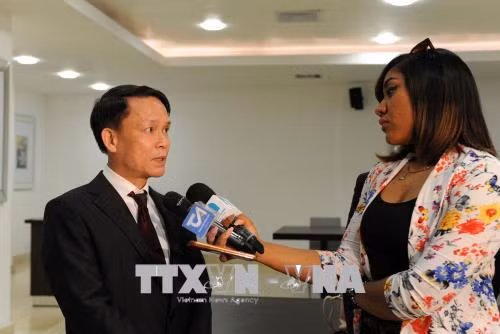 多米尼加领导均表示希望发展对越南关系 ảnh 5