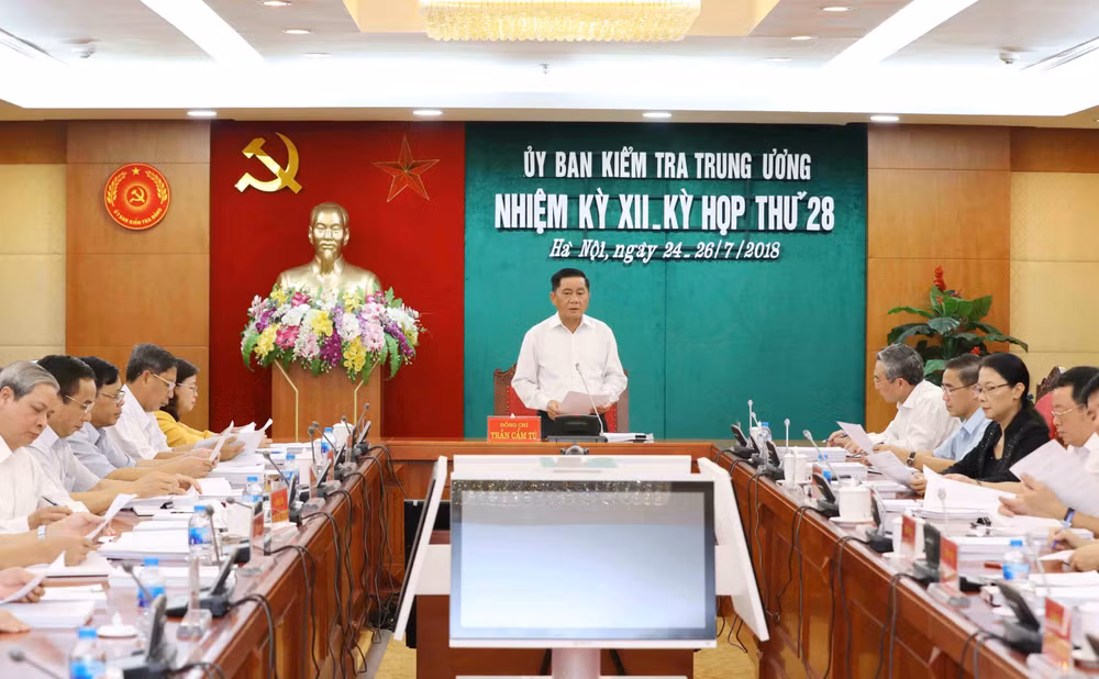 越共中央检查委员会召开第28次会议 ảnh 1