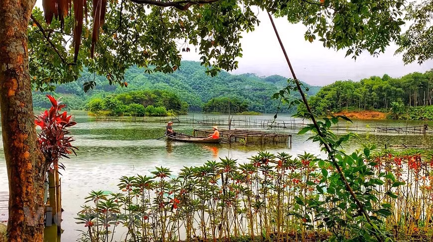 组图：在富寿省的云会泻湖游玩 ảnh 6