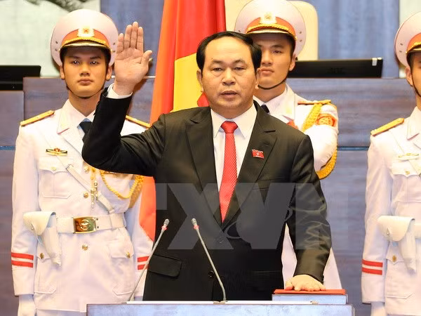 蒙古、哈萨克斯坦等国家领导人致电 祝贺陈大光任越南国家主席 ảnh 1 蒙古、哈萨克斯坦等国家领导人致电 祝贺陈大光任越南国家主席 ảnh 1